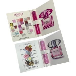 VERSACE Bright Crystal & Bright Crystal Absolu perfume samples